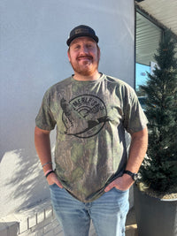 Merle’s Logo Full Foliage Short Sleeve Ter
