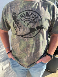 Merle’s Logo Full Foliage Short Sleeve Ter