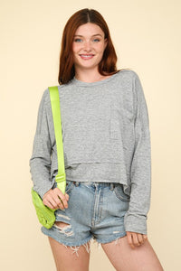 Oversized Casual Knit Top