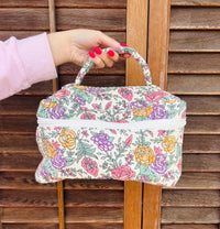 Quilted Vanity Bag