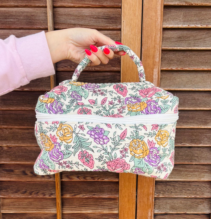 Quilted Vanity Bag