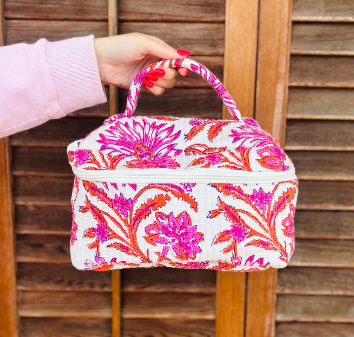 Quilted Vanity Bag