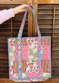Cotton Quilted Bag XL