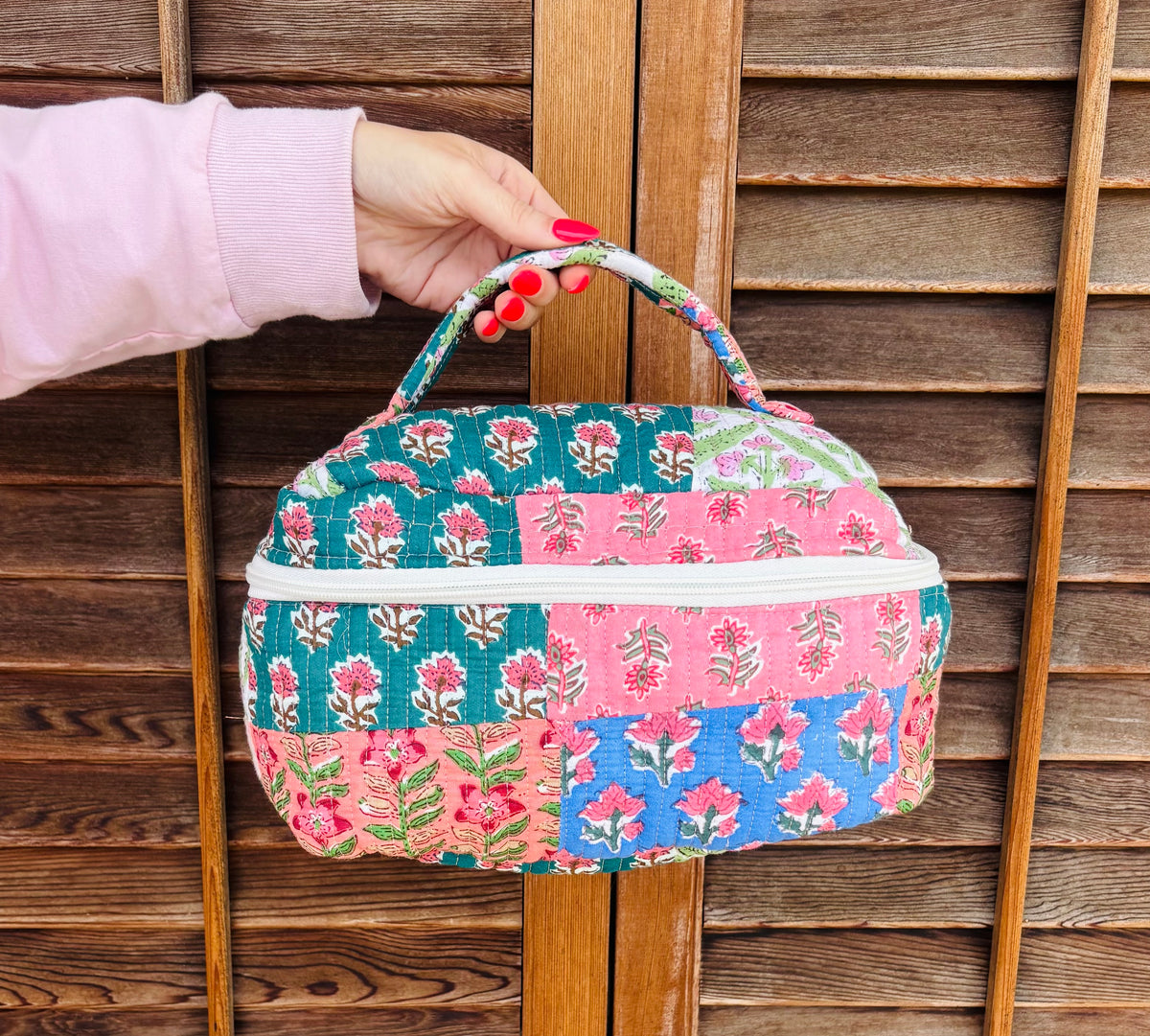 Quilted Vanity Bag