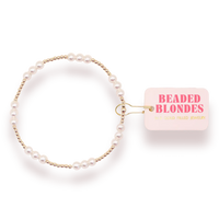 Ily Pearl Bracelet in Gold