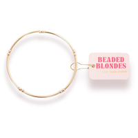 Mollie Bar  Bracelet in Gold