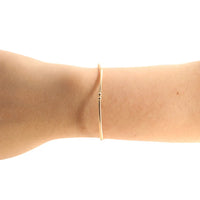 Mollie Bar  Bracelet in Gold