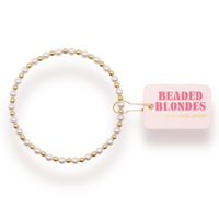 Luci Pearl Bracelet in Gold