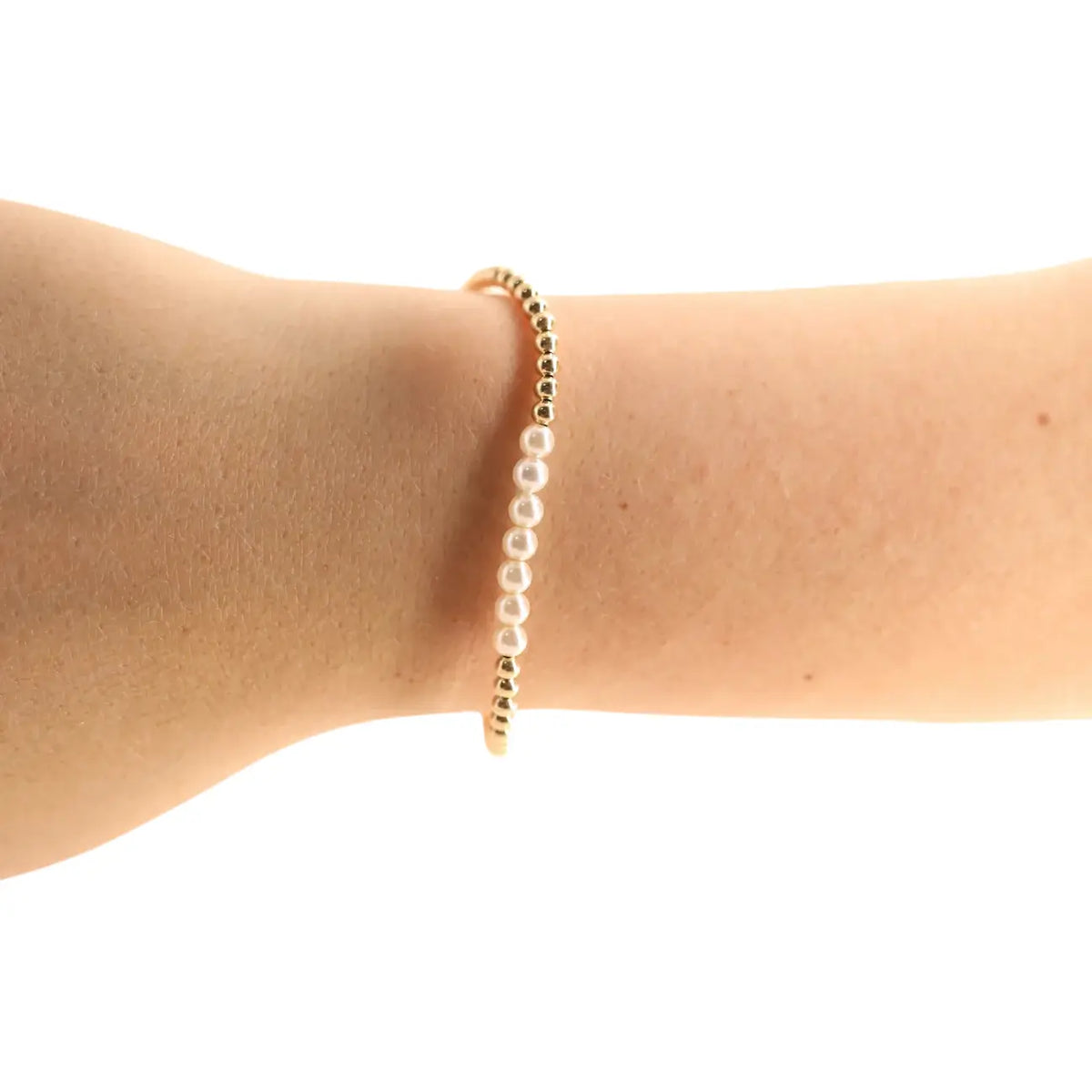 Sophia Pearl Bracelet in Gold