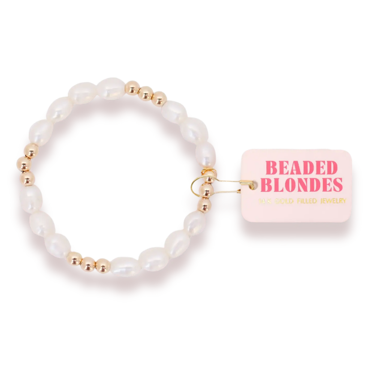 Willow Pearl Bracelet in Gold
