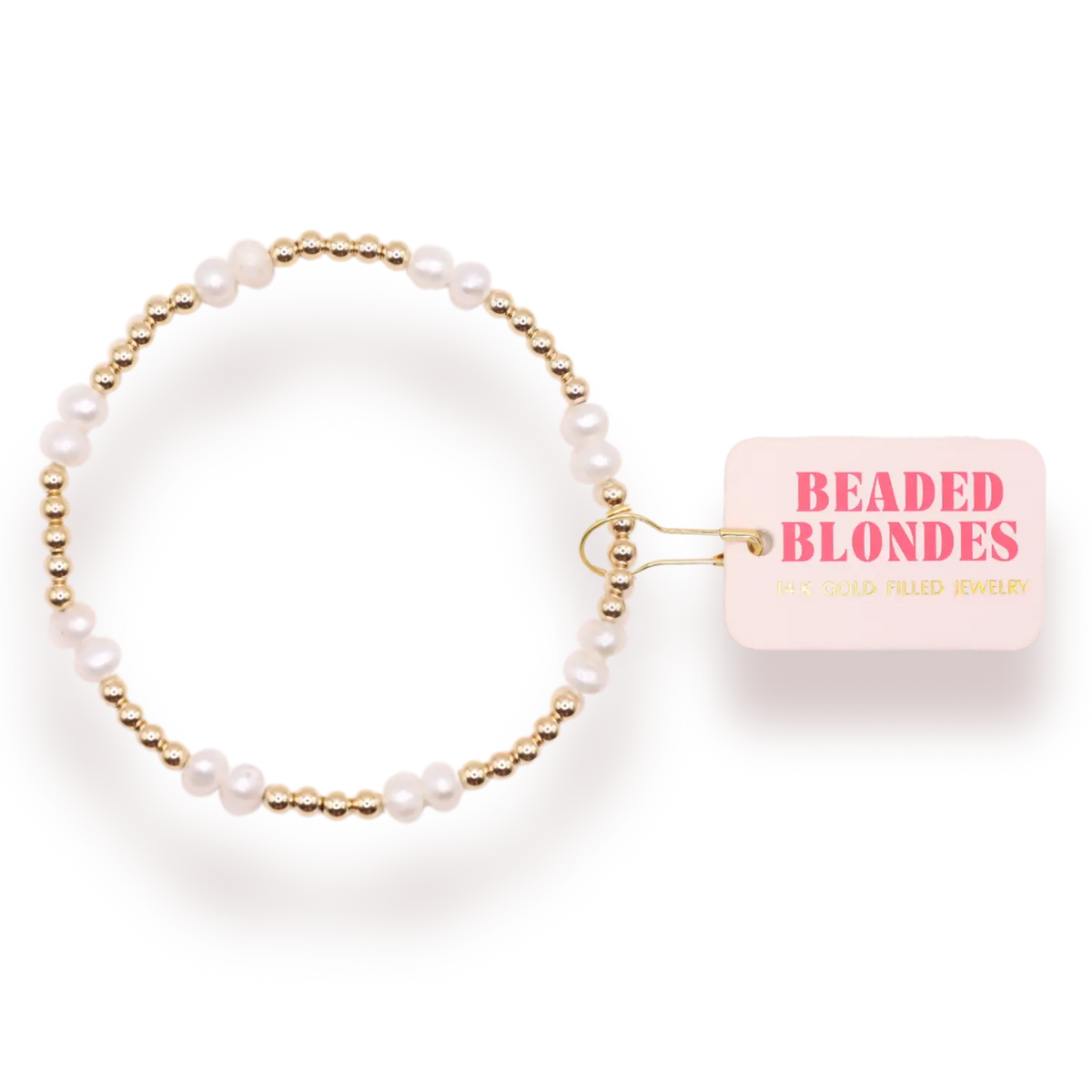 Coastal Pearl Bracelet in Gold