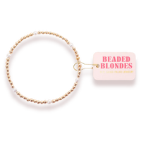 Madi Pearl Bracelet in Gold