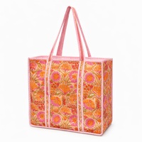 Quilted Large Tote Bag