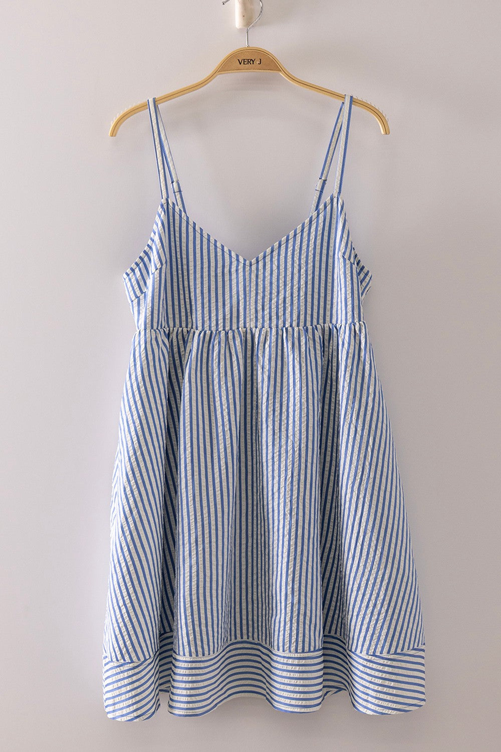 Stripe Bow Babydoll Sundress