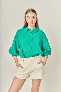 Balloon Sleeve Shirt