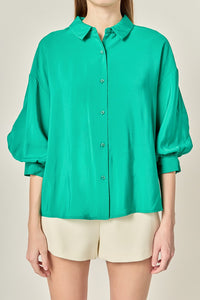 Balloon Sleeve Shirt