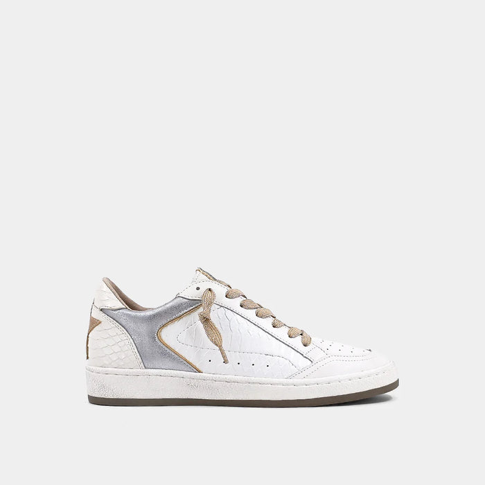 ShuShop Park Sneakers White Snake