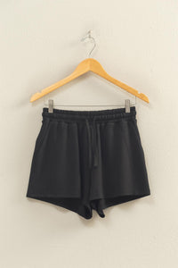 Crew Neck  Dolman Sleeve Short Set
