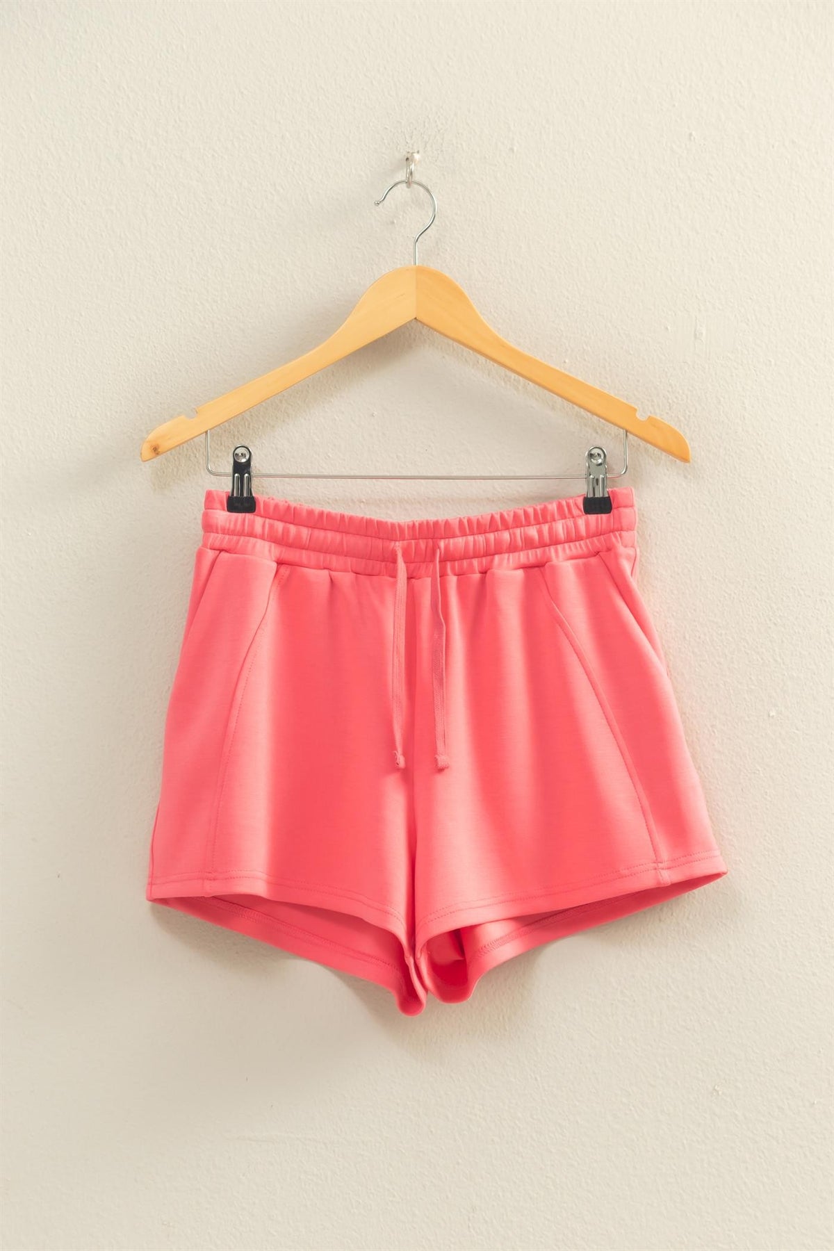 Crew Neck  Dolman Sleeve Short Set
