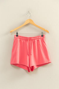 Crew Neck  Dolman Sleeve Short Set
