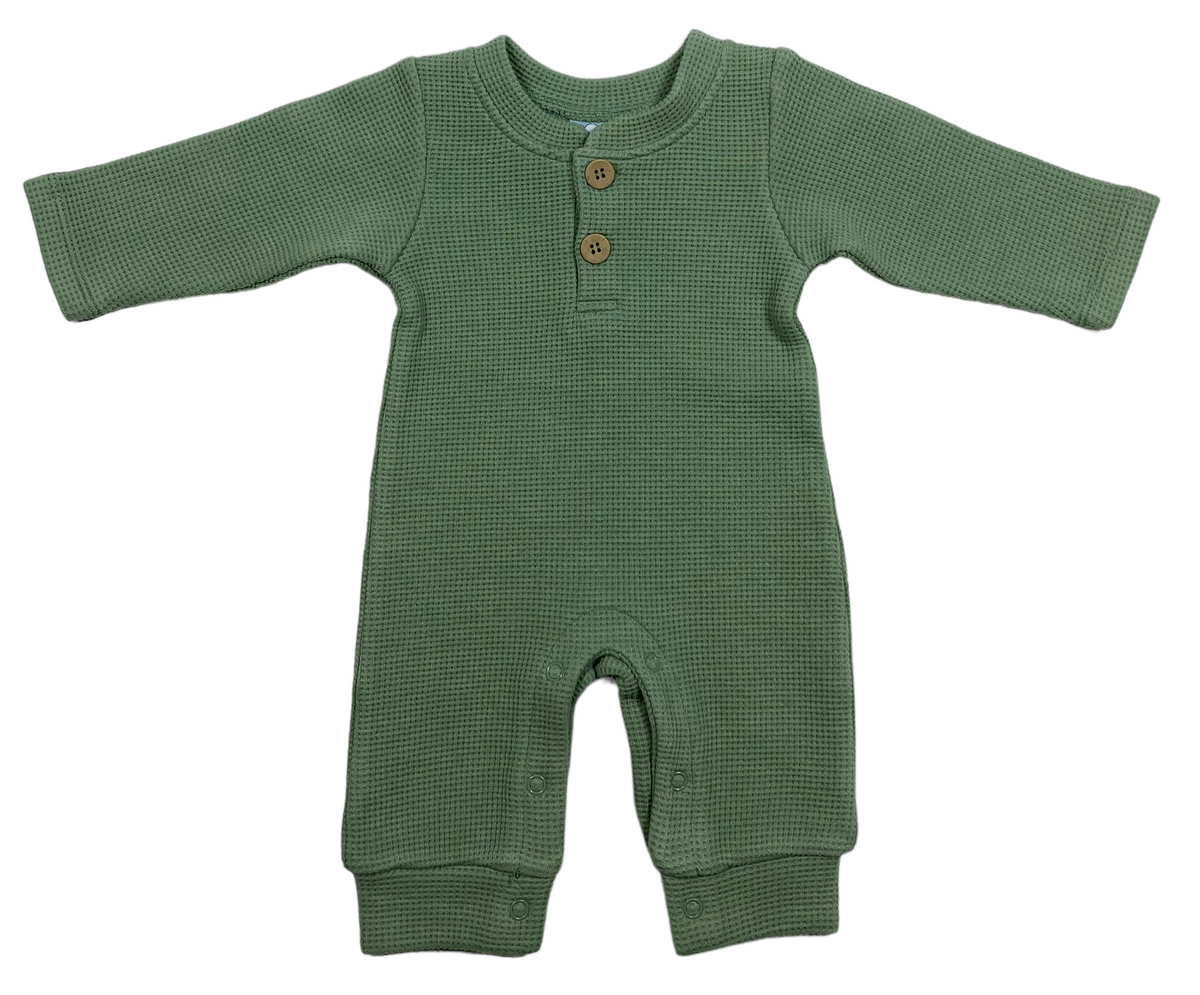 Three Sister Karter Romper–Green