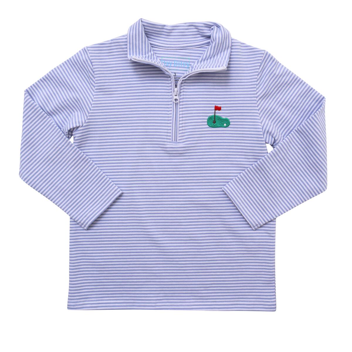 Itsy Bitsy 1/4 Zip Pullover- Golf