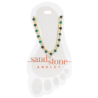 Sand & Stone Anklets Gold
