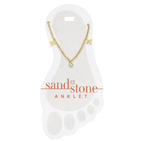 Sand & Stone Anklets Gold