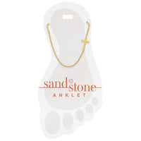 Sand & Stone Anklets Gold