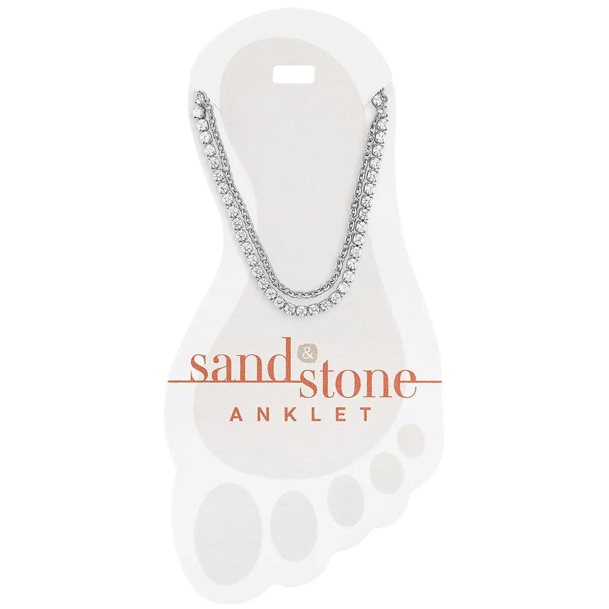 Sandstone Anklets Silver