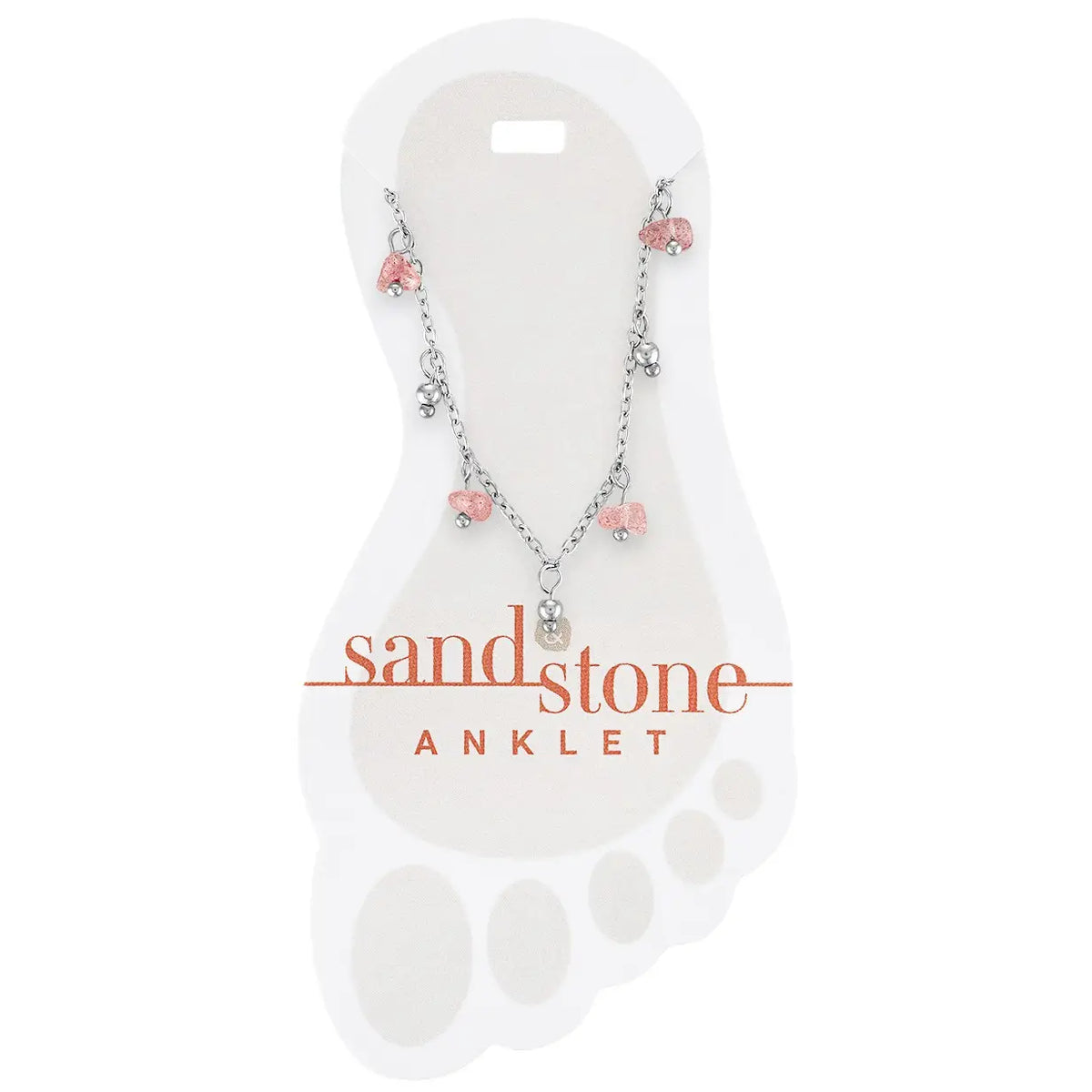 Sandstone Anklets Silver