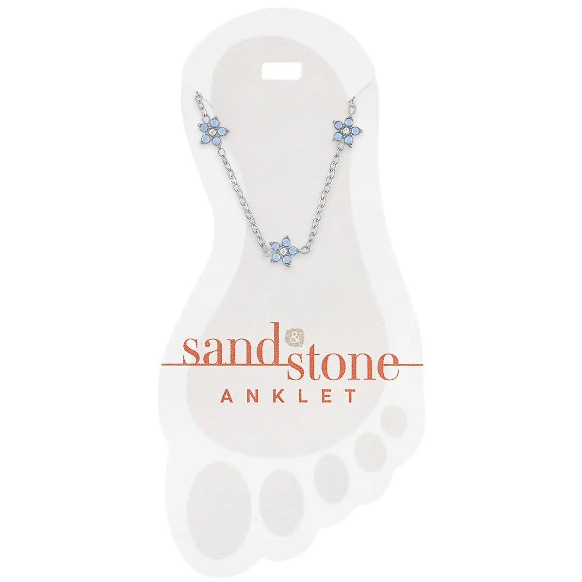 Sandstone Anklets Silver