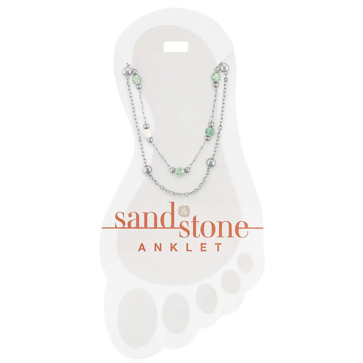 Sandstone Anklets Silver