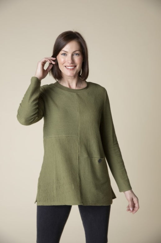 HABITAT RIPPLE EFFECT SEAMED POCKET TUNIC