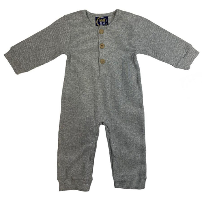 Emma Jean Easton Romper–Grey