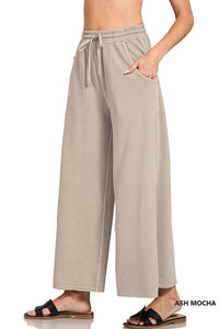 French Terry Pigment Dye & Enzyme Washed Pants