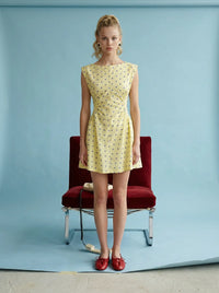 Polka Dot Summer Mini Dress