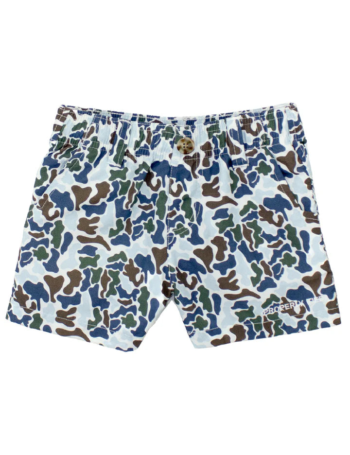 Properly Tied Boys Mallard Short Terra Camo