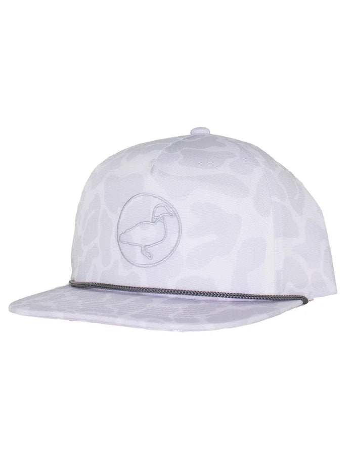 Properly Tied Boys Sportsman Rope Hat Polar Camo