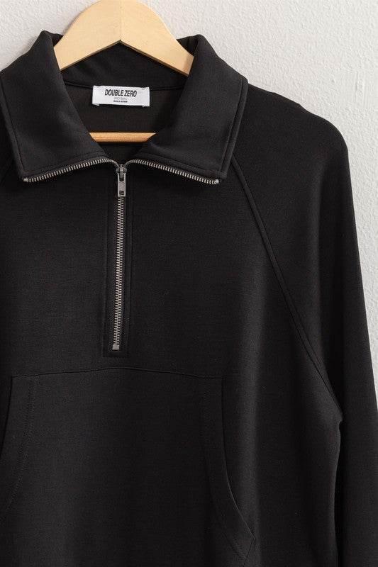 HALF ZIP-UP COLLAR 2PC SWEATSUITS