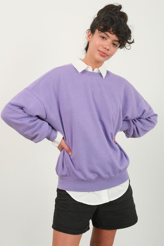 Crewneck Long Sleeve Sweatshirt