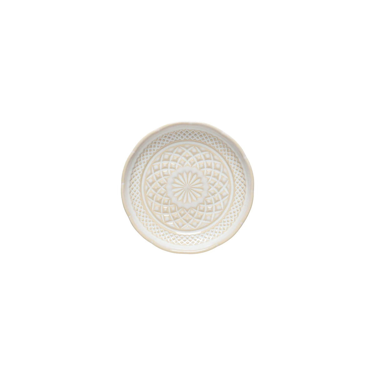 Casafina Appetizer Plate Cristal-White