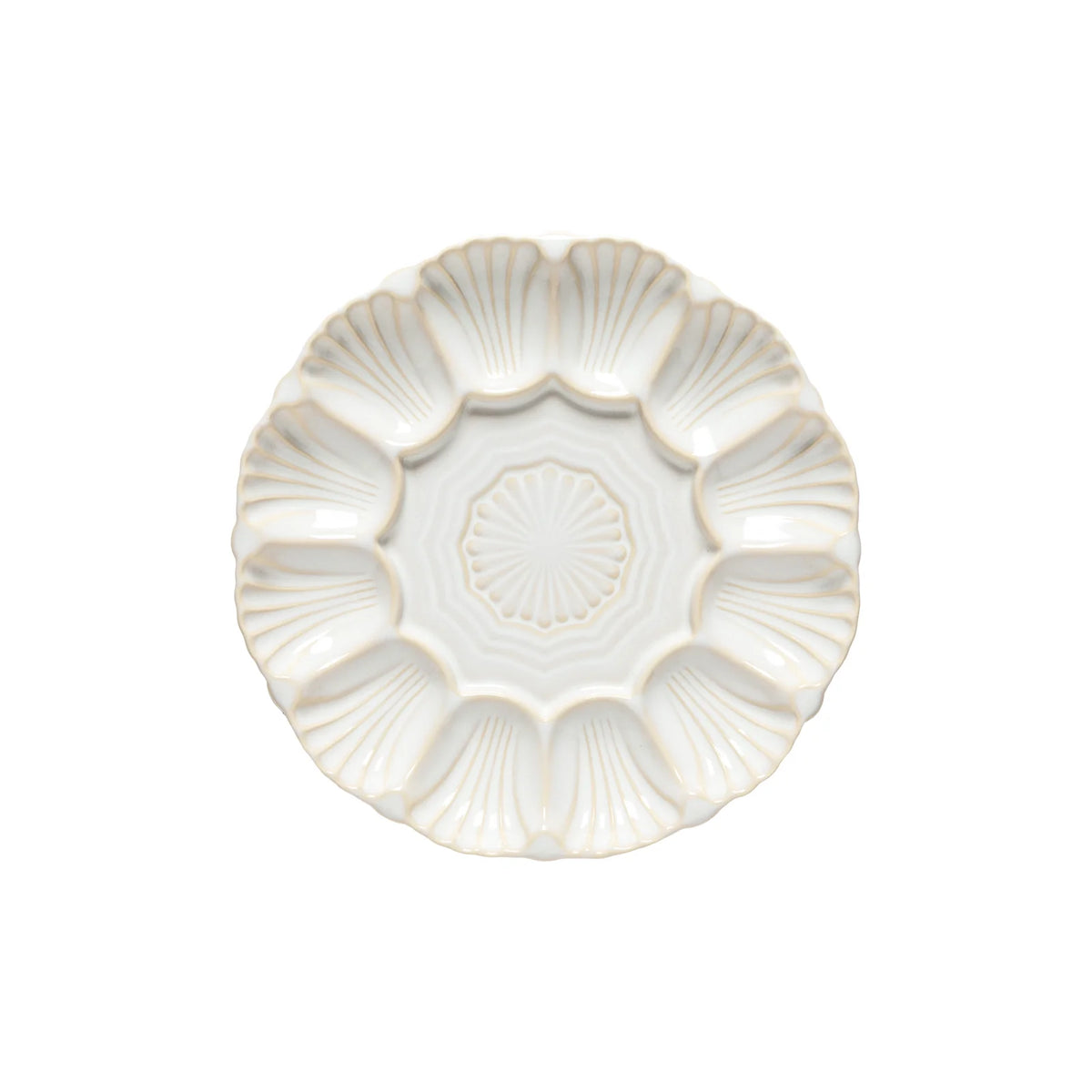 Casafina Appetizer Plate Cristal-White