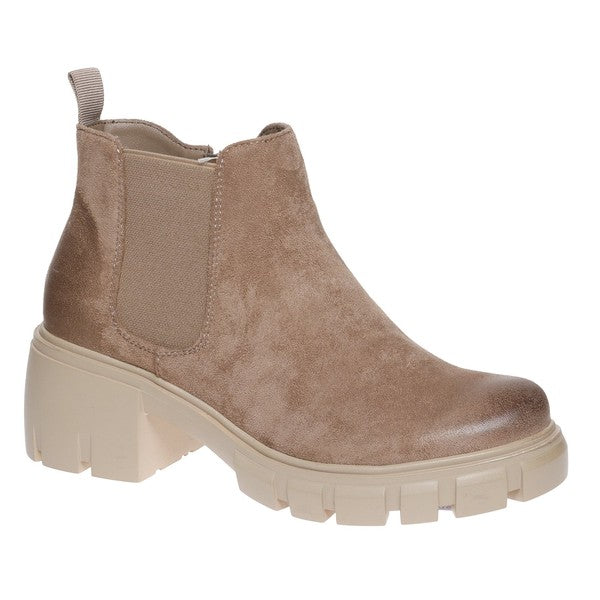 Pierre Dumas Camden-1 Bootie Taupe