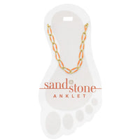 Sand & Stone Anklets Gold