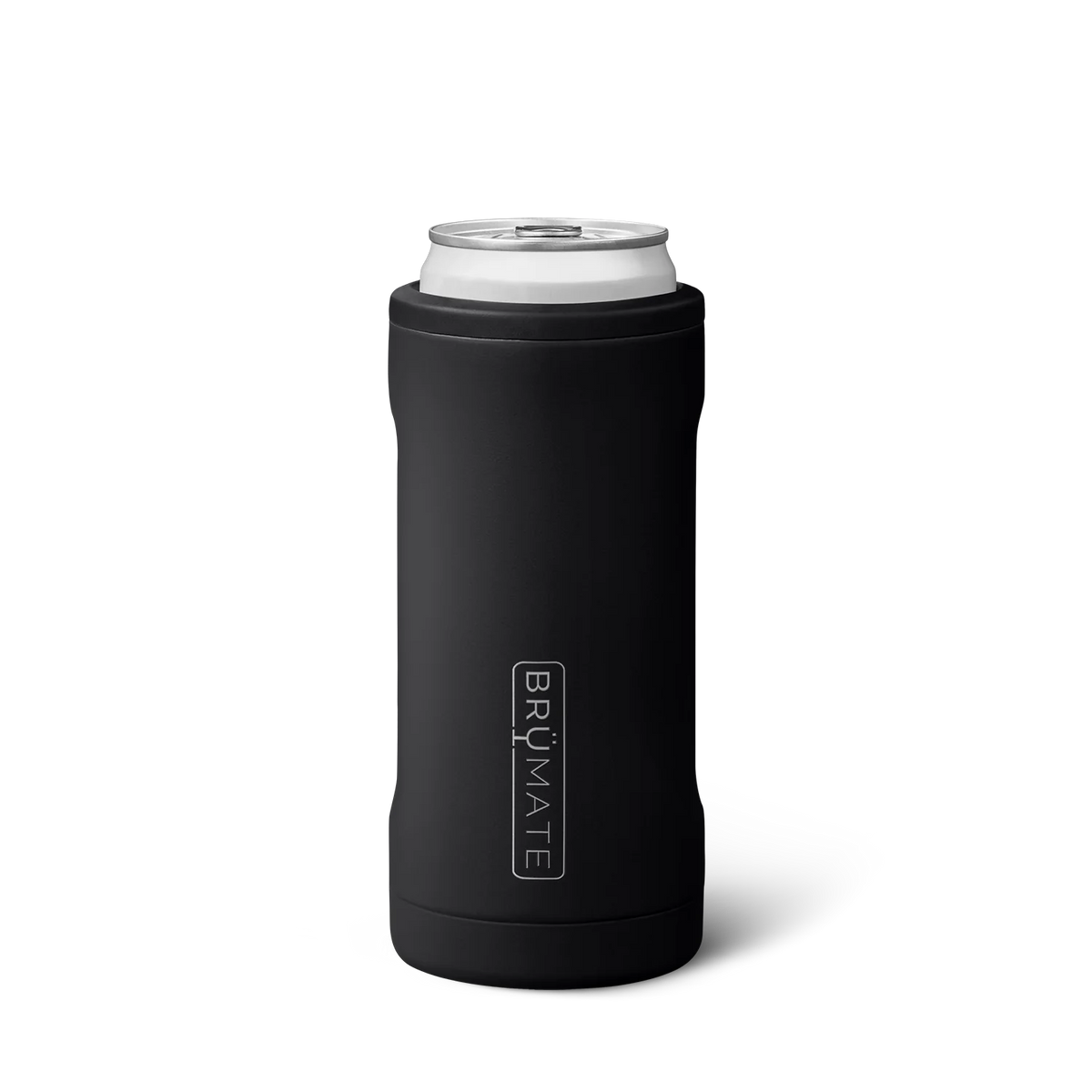 Hopsulator Slim Matte Black | 12oz Slim Cans