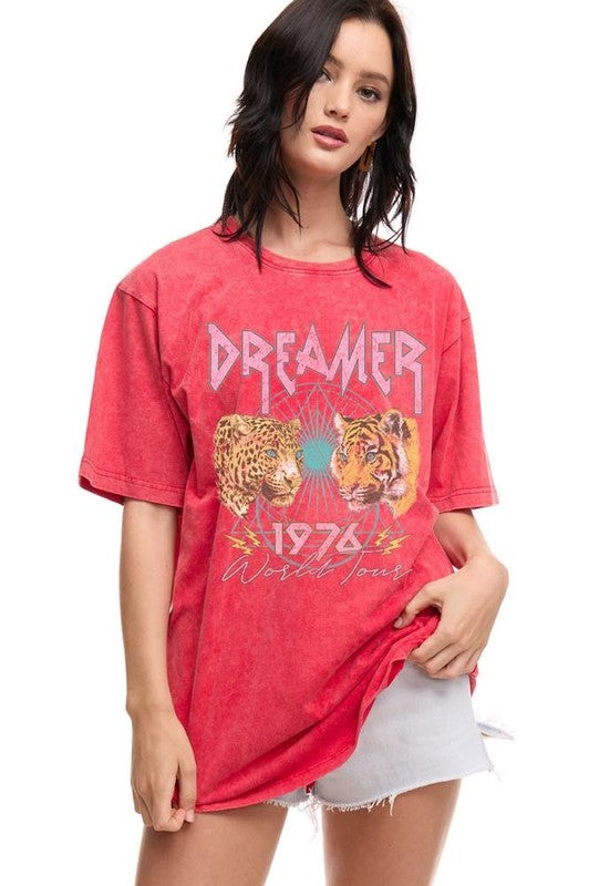 DREAMER WORLD TOUR VINTAGE GRAPHIC TEE