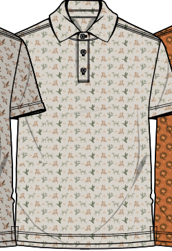 Burlebo-Youth Performance Polo - MALLARD DUCK DOG