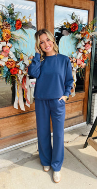 Scuba Crewneck Pullover & Pants Set