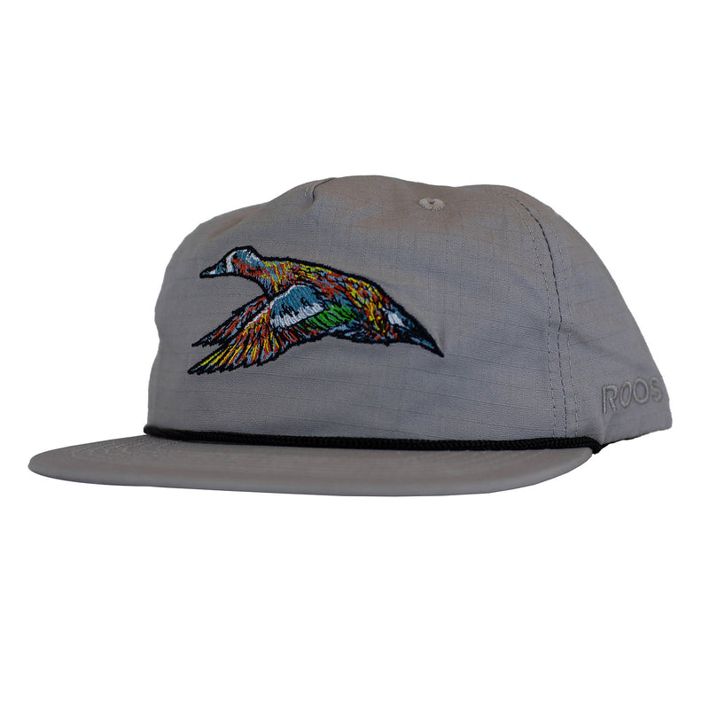 Roost Mottled Rope Hat- Grey